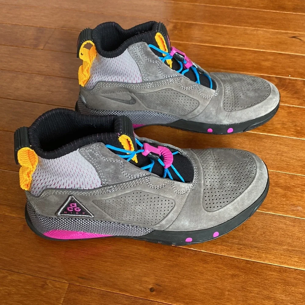 Nike ACG Rucker Ridge ‘Gunsmoke’ Sneakers - Picture 1 of 7